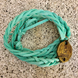 "Be the Change" Wrap Bracelet