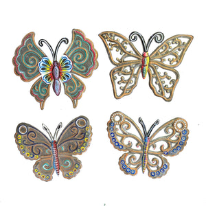 Painted Butterflies (Set of 4)