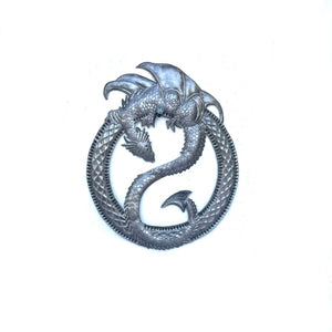 Brutus- Round Dragon Metal Art