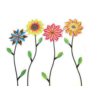 Garden Stakes-Painted (Set of 4)
