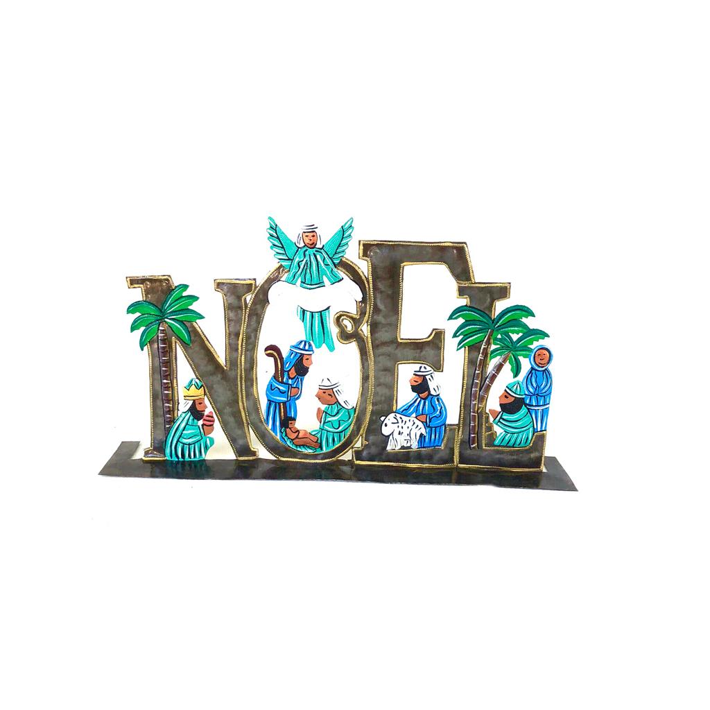 Noel Nativity- Blue