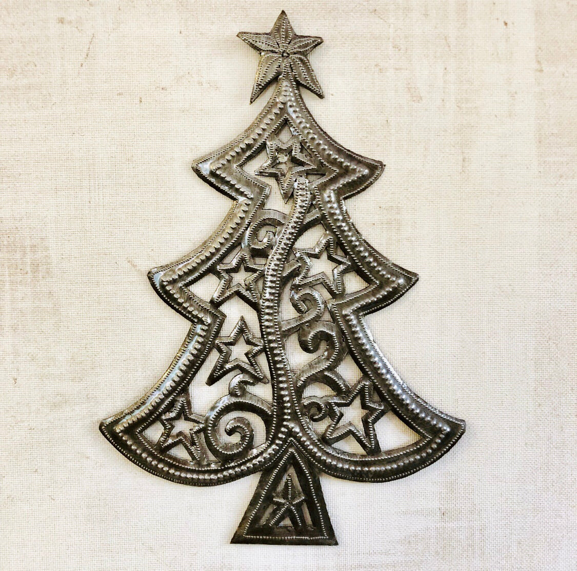 Steel Drum Christmas Tree