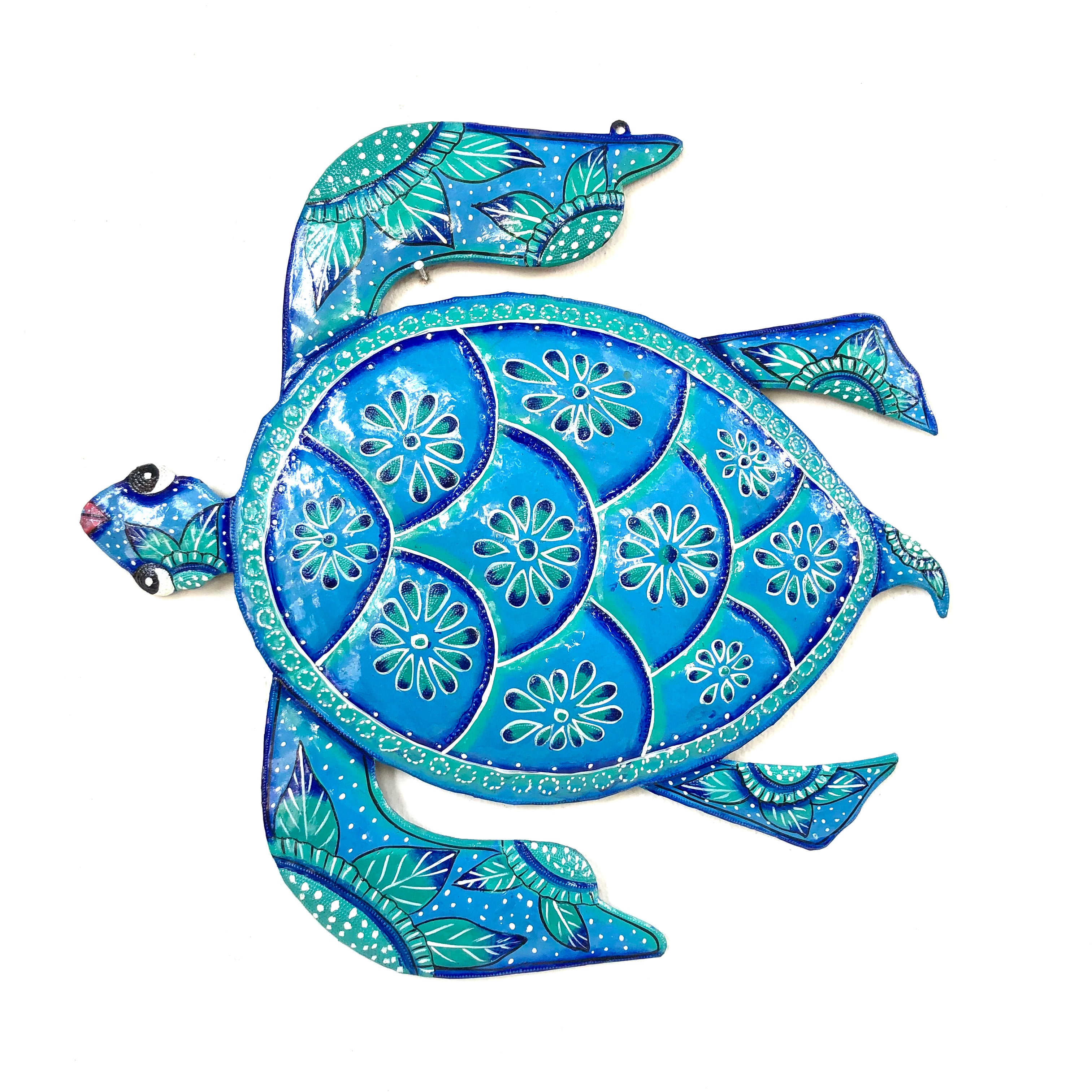 Romario Large Turquoise Turtle #1