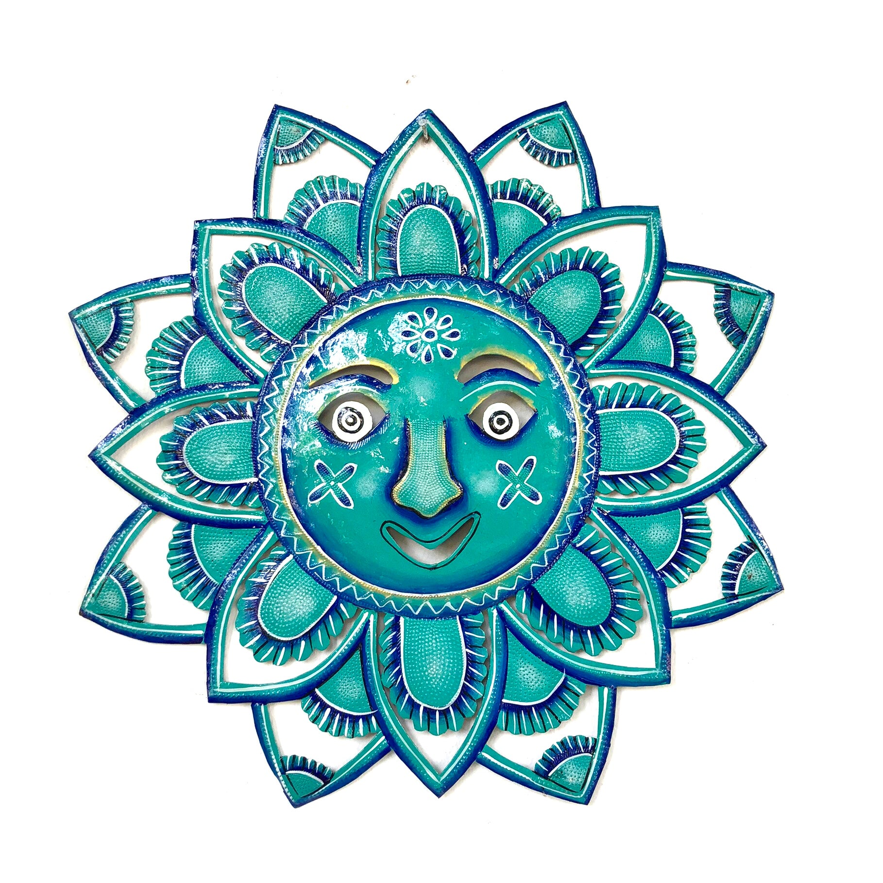 Romario Large Turquoise Sun