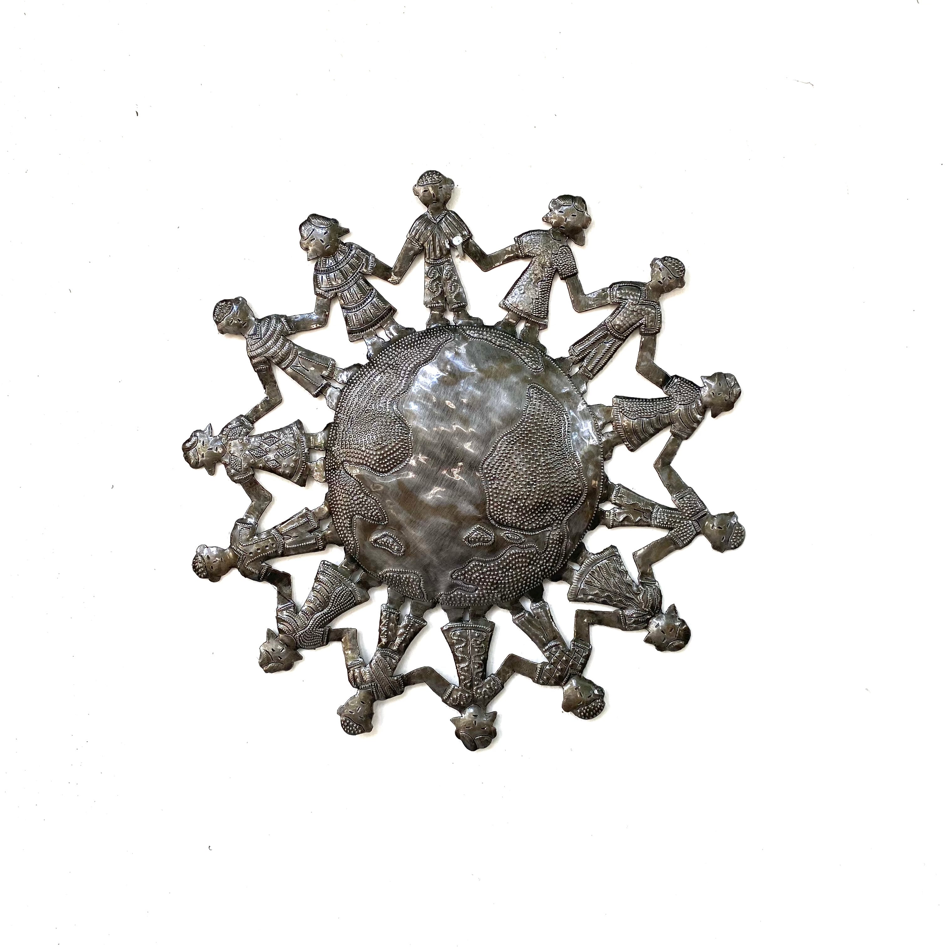 Kids Around The World- Brushed Steel