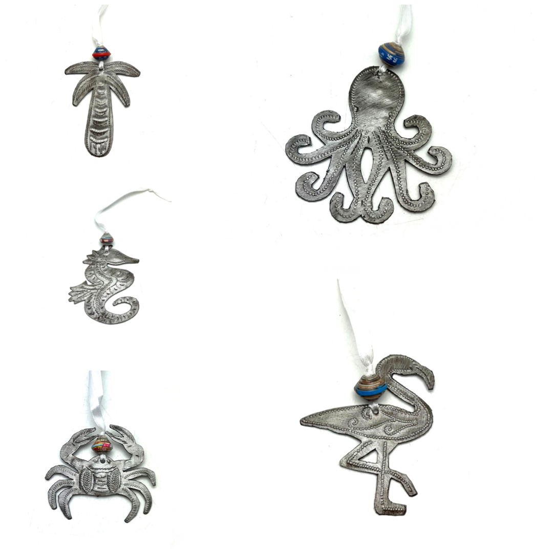 Seaside Ornament Set