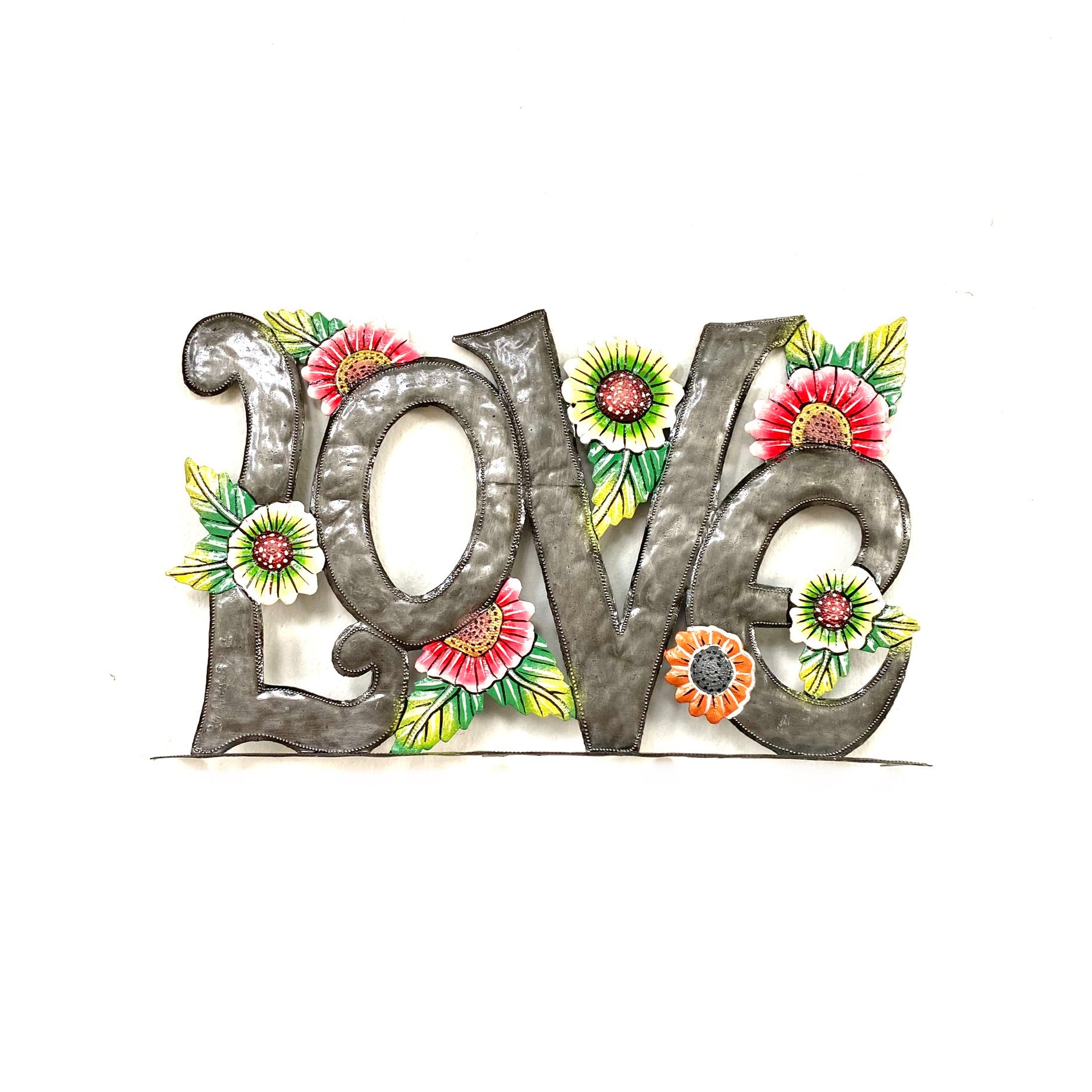 Painted Standing Inspirational Words