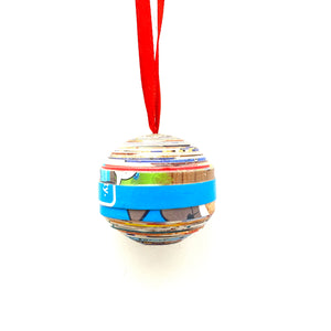 Big Cereal Box Bead Ornament