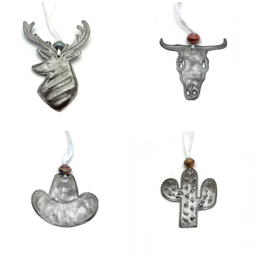 Wild West Ornament Set