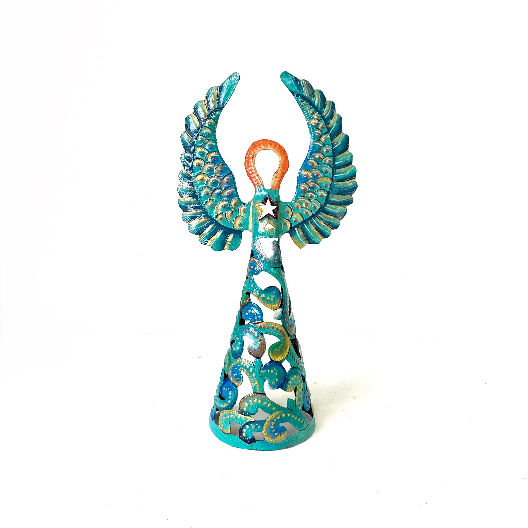 Turquoise Standing Angel