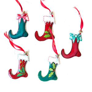 Stocking Ornaments (Set of 5)