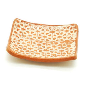 Lace Print Soap Dish