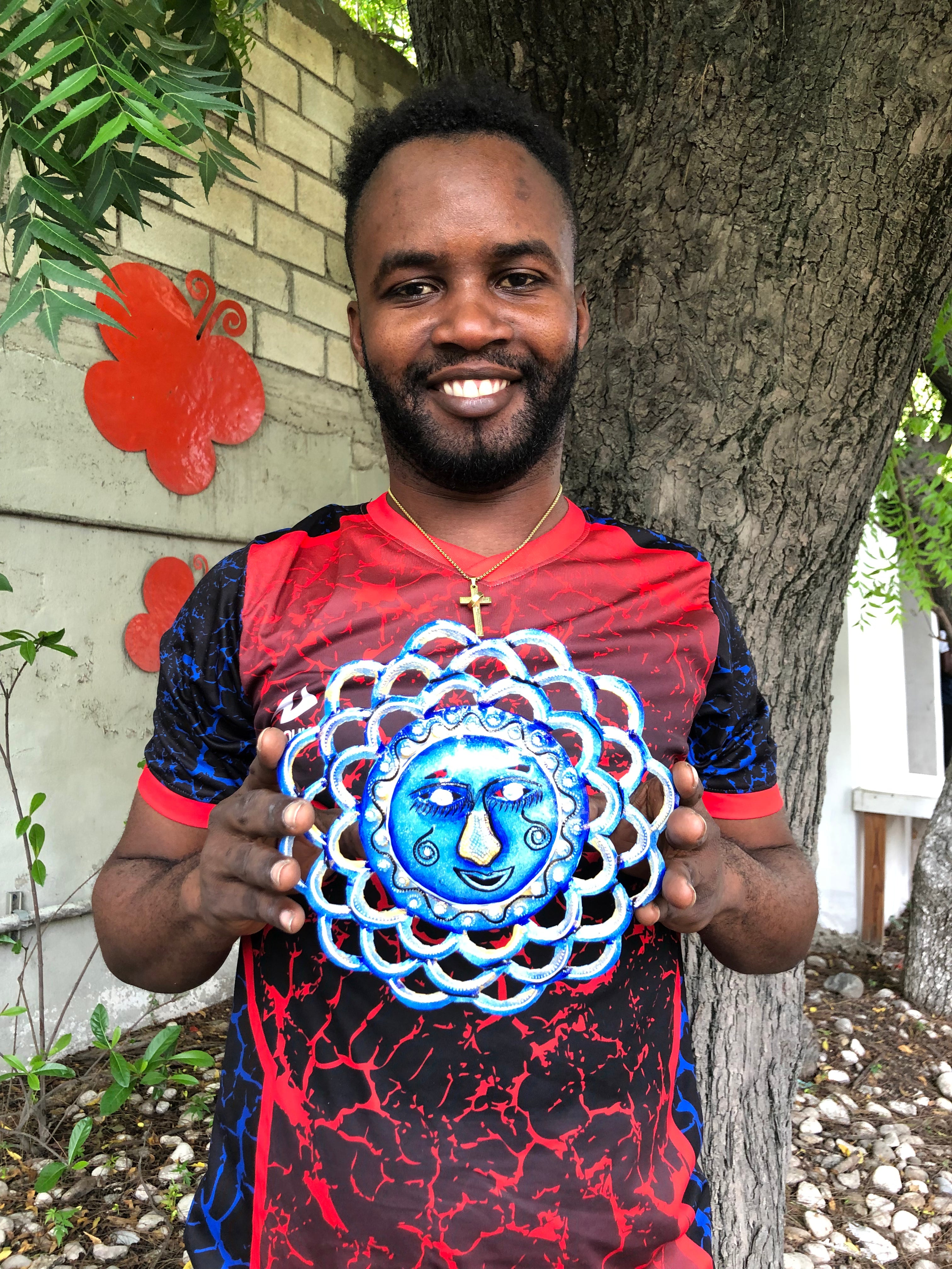 Romario Small Turquoise Sun