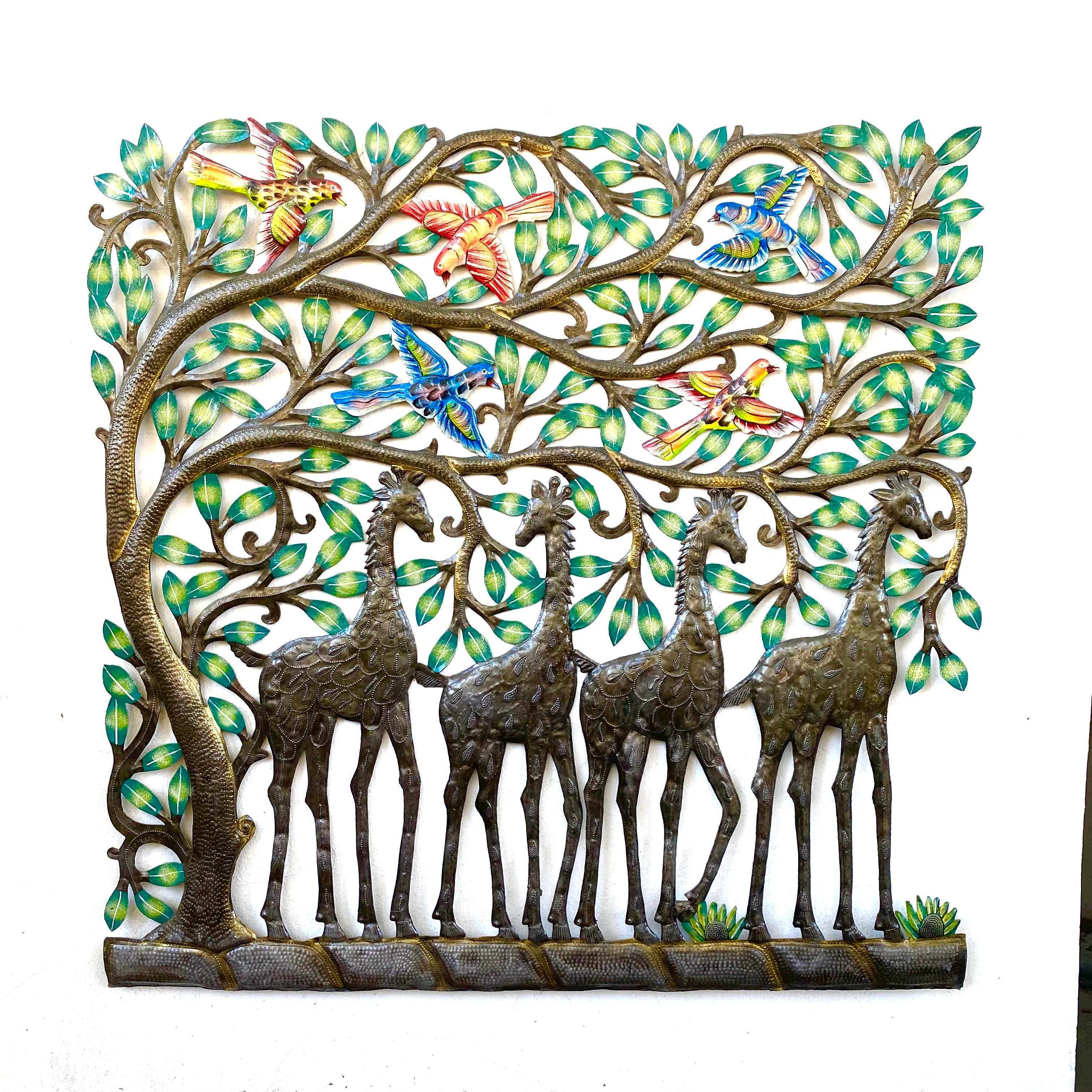 Three Giraffes- Huge