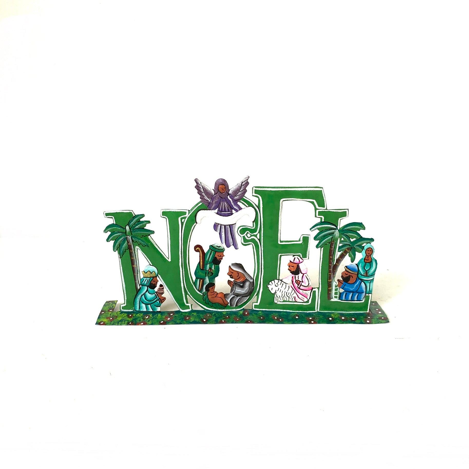 Noel Nativity- Painted