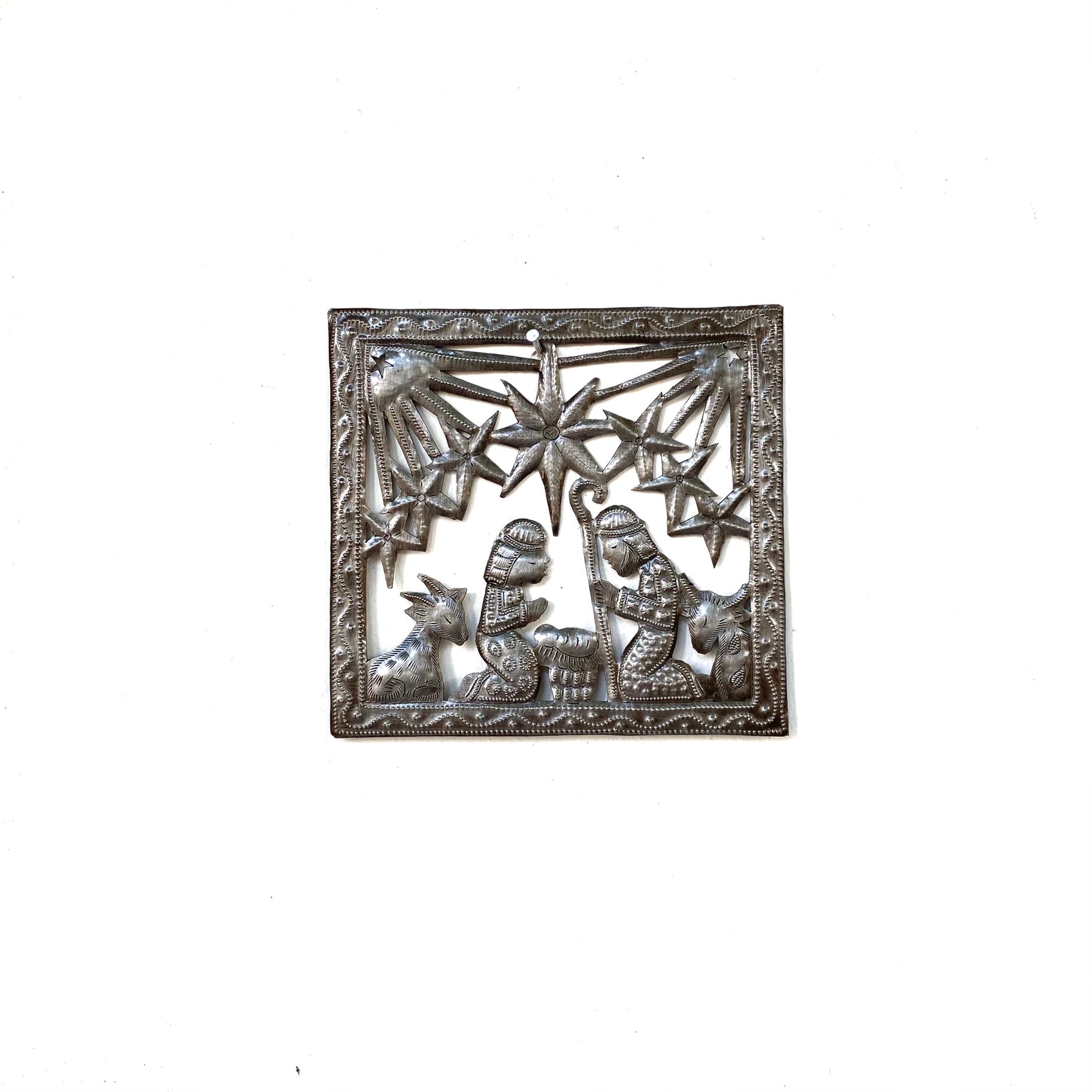 Square Hanging Nativities