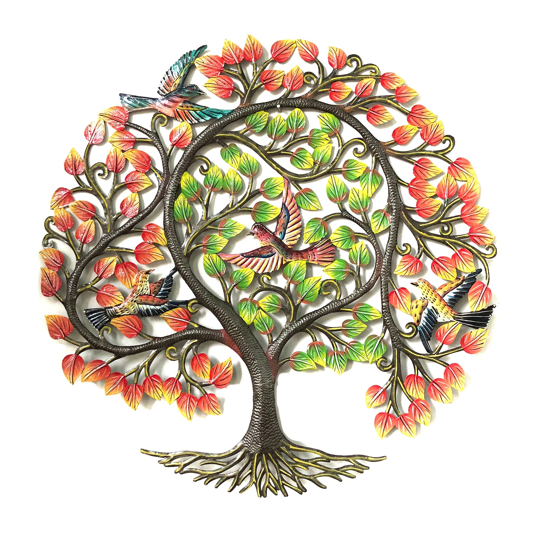 Large Round Tree of Birds #1