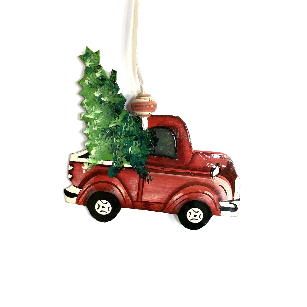 Classic Red Truck Ornament – Papillon Wholesale