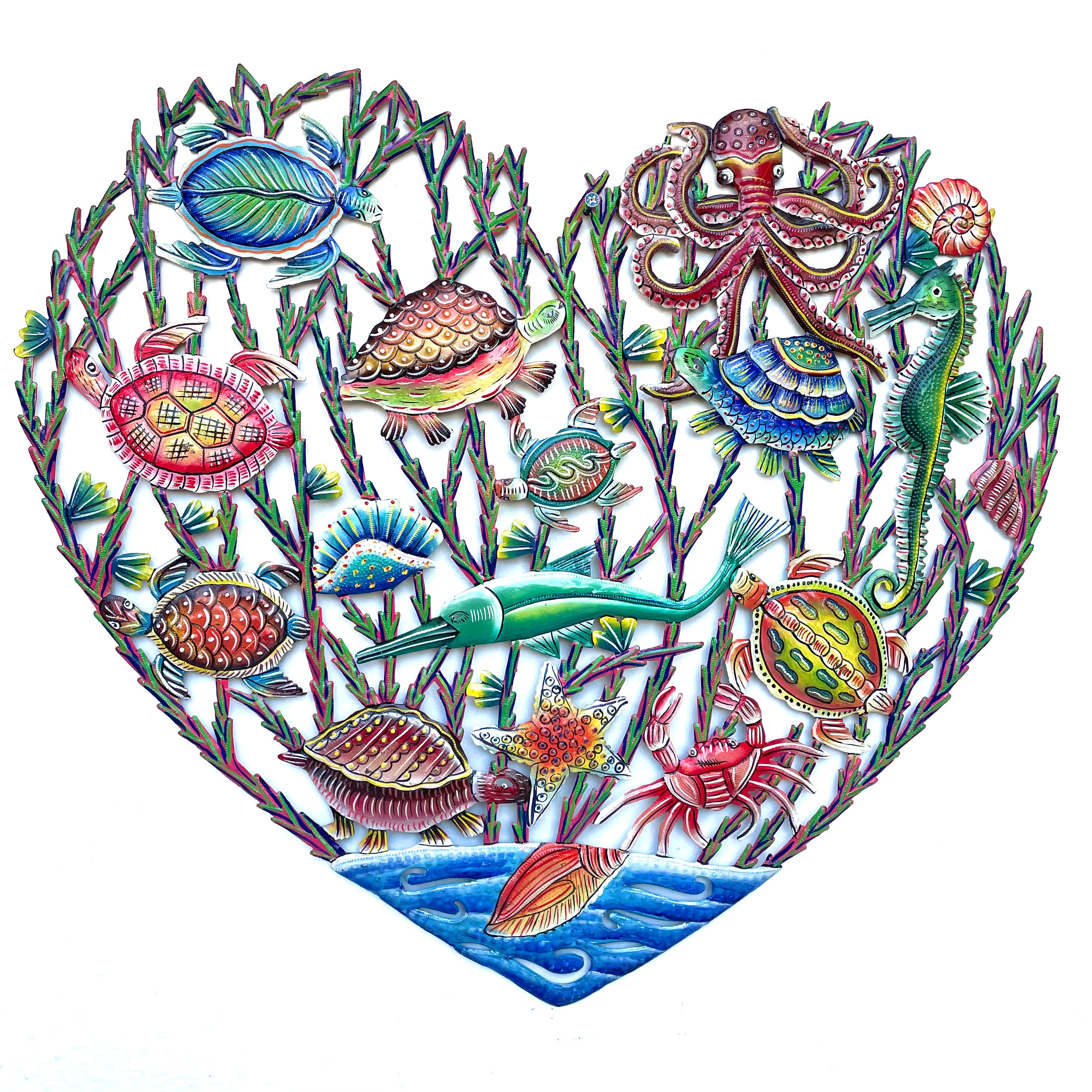 Merville- Jumbo Metal Heart