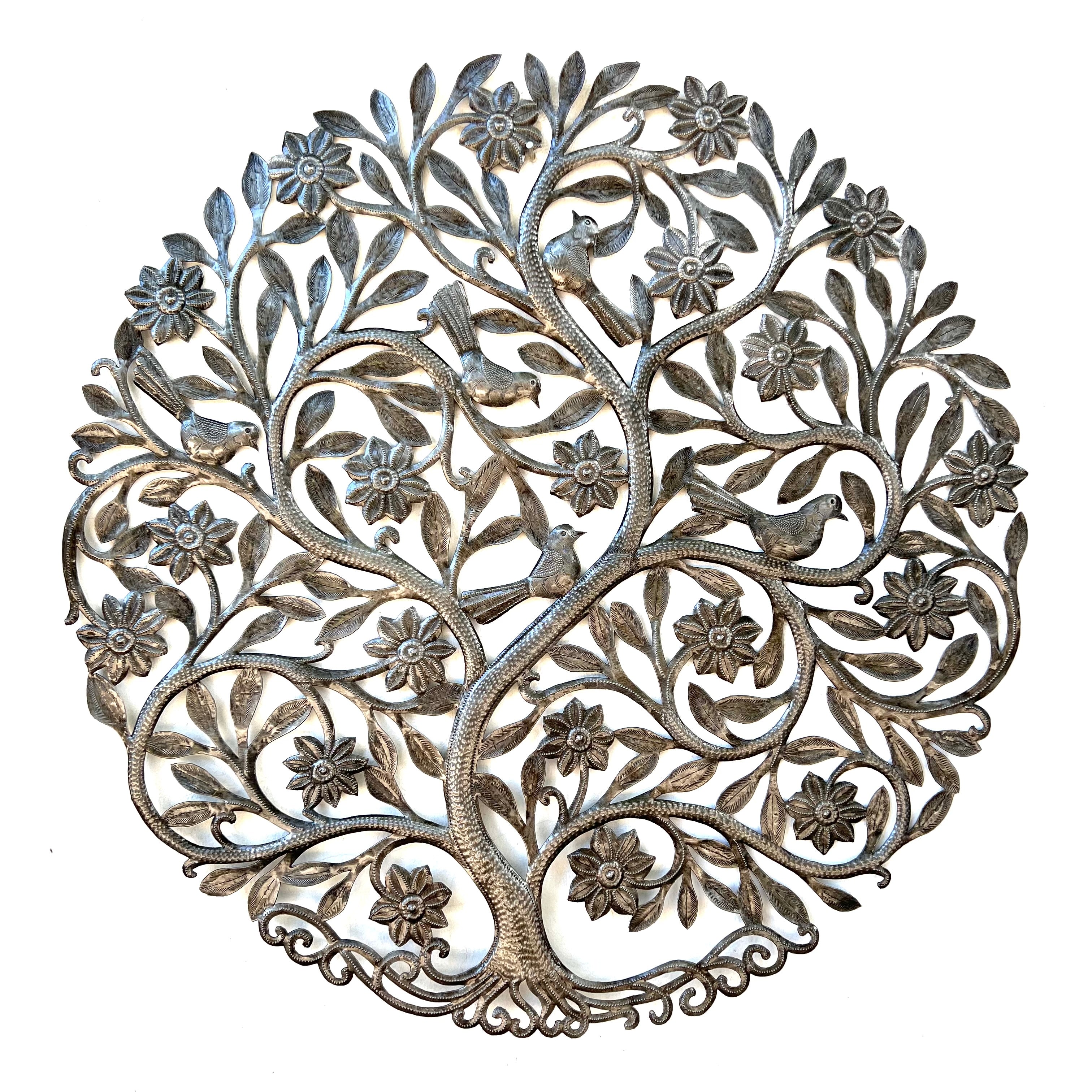 Jumbo Tree or Life- Butterflies and Flowers