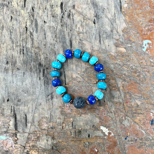 Lava Stone Aromatherapy Bracelet