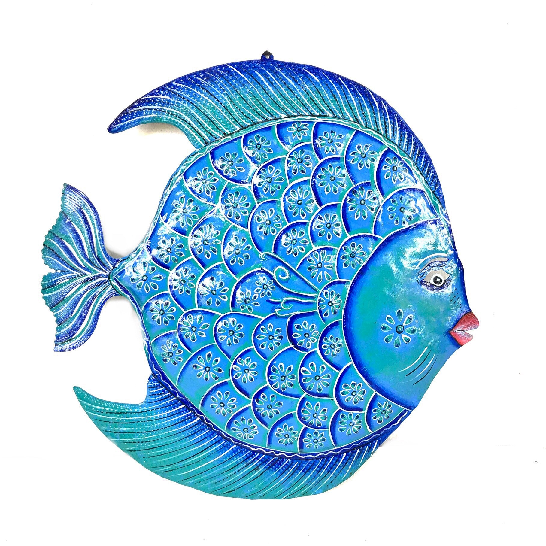 Romario Large Turquoise Fish #2