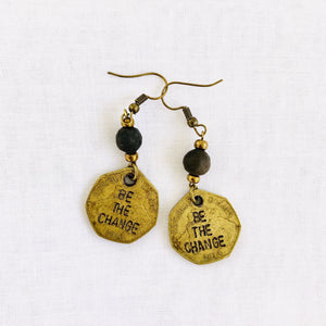 "Be the Change" Earrings