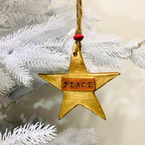 Ceramic Star Ornament