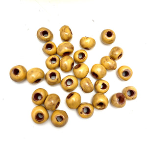 Mustard Yellow Beads