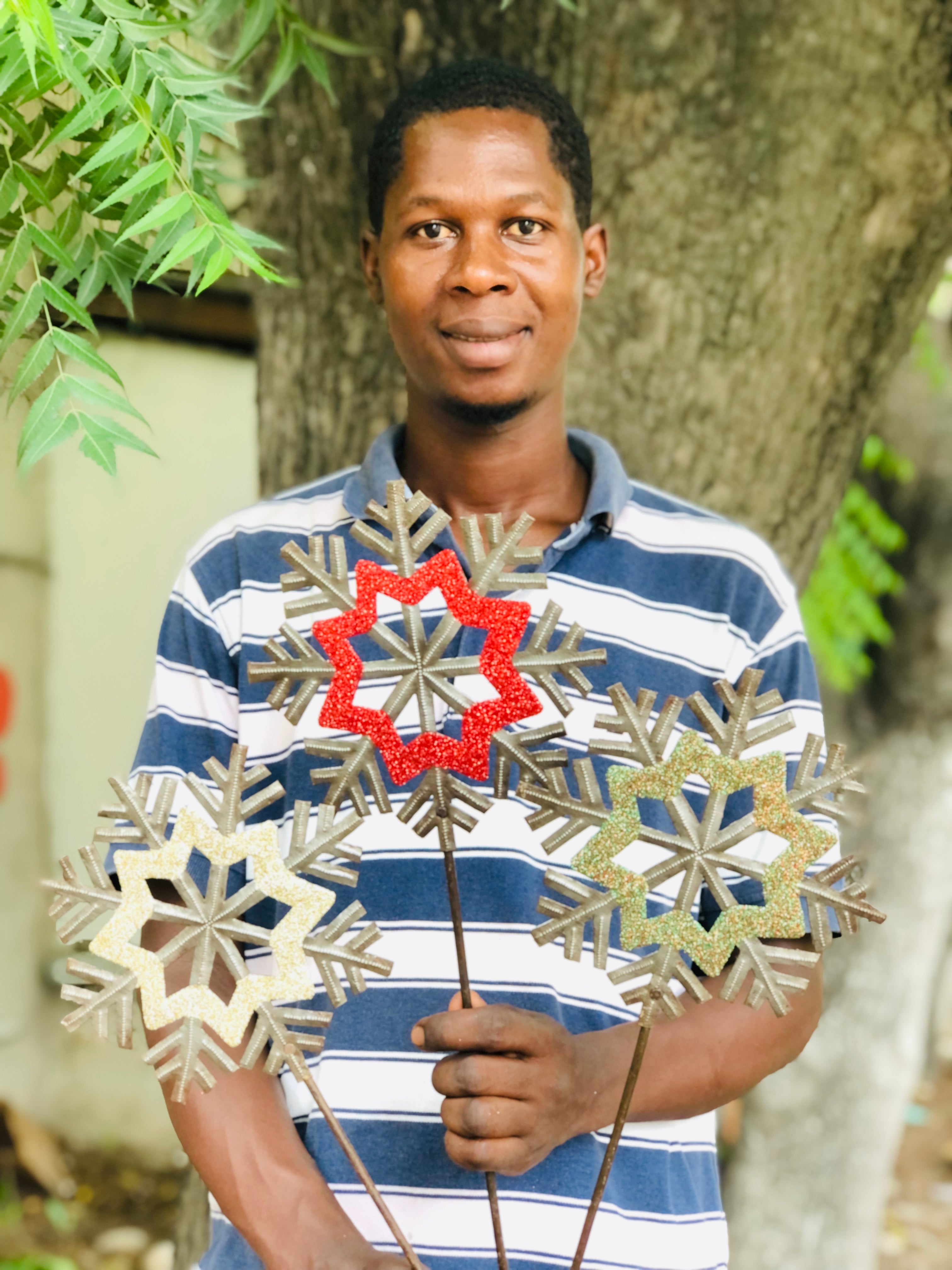 Jean Denis Set of Gardenstake