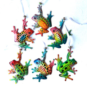 Frog Ornaments (Set of 6)