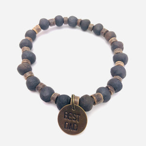 "Best Dad" Men's Bracelet