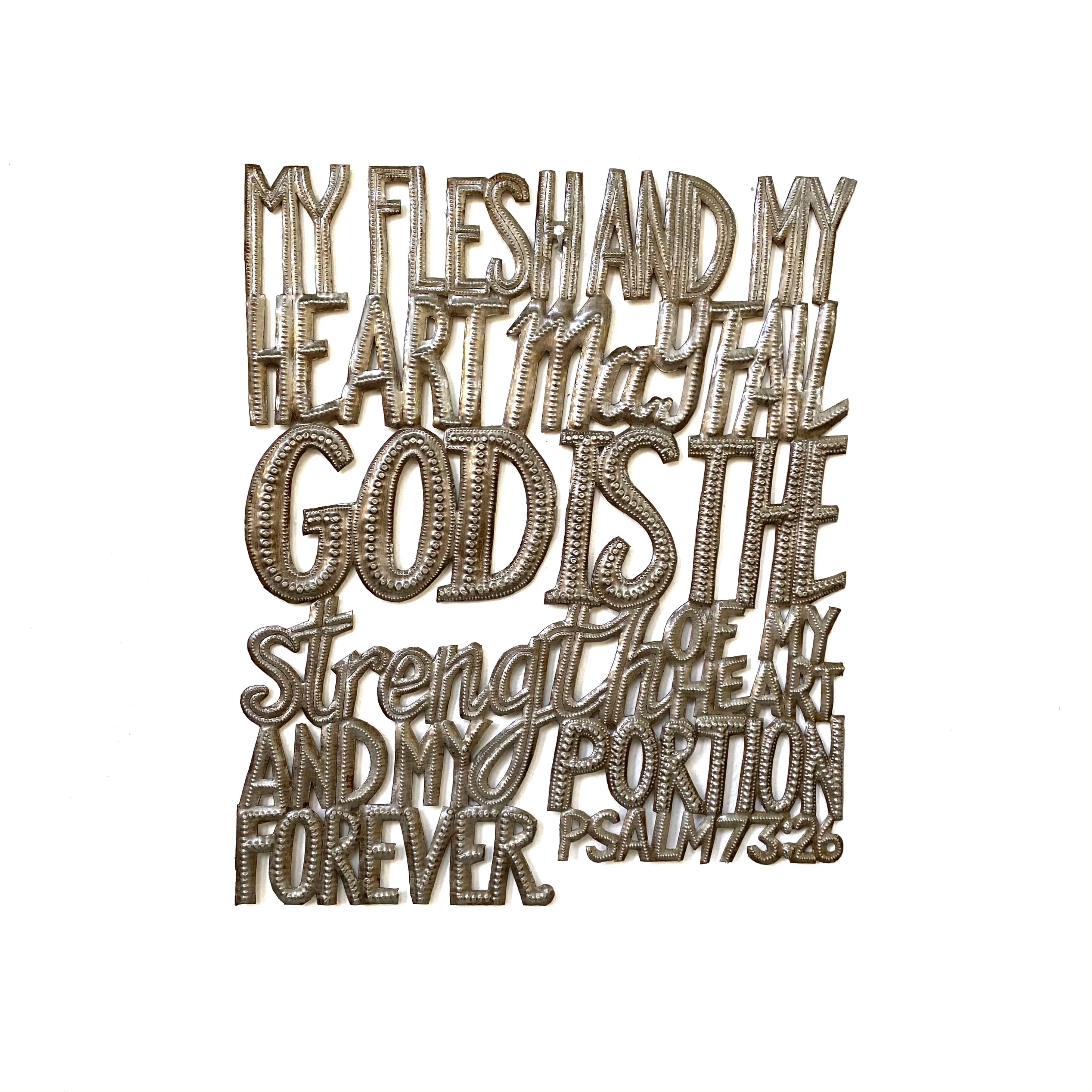 My flesh and Heart May Fail