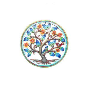 Nesmy Round Colorful Metal Art #6