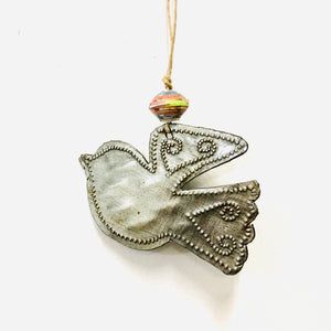 Small Whimsical Bird Ornament