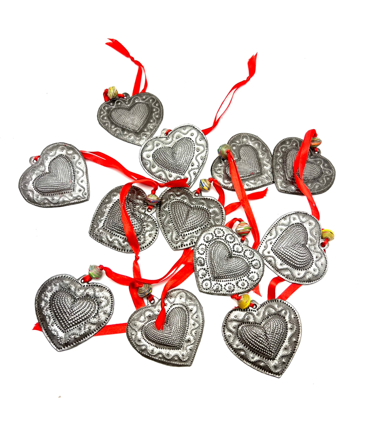 Whimsical Metal Heart Ornament – Papillon Wholesale