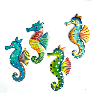 Seahorse Wall Art (Set of 4)