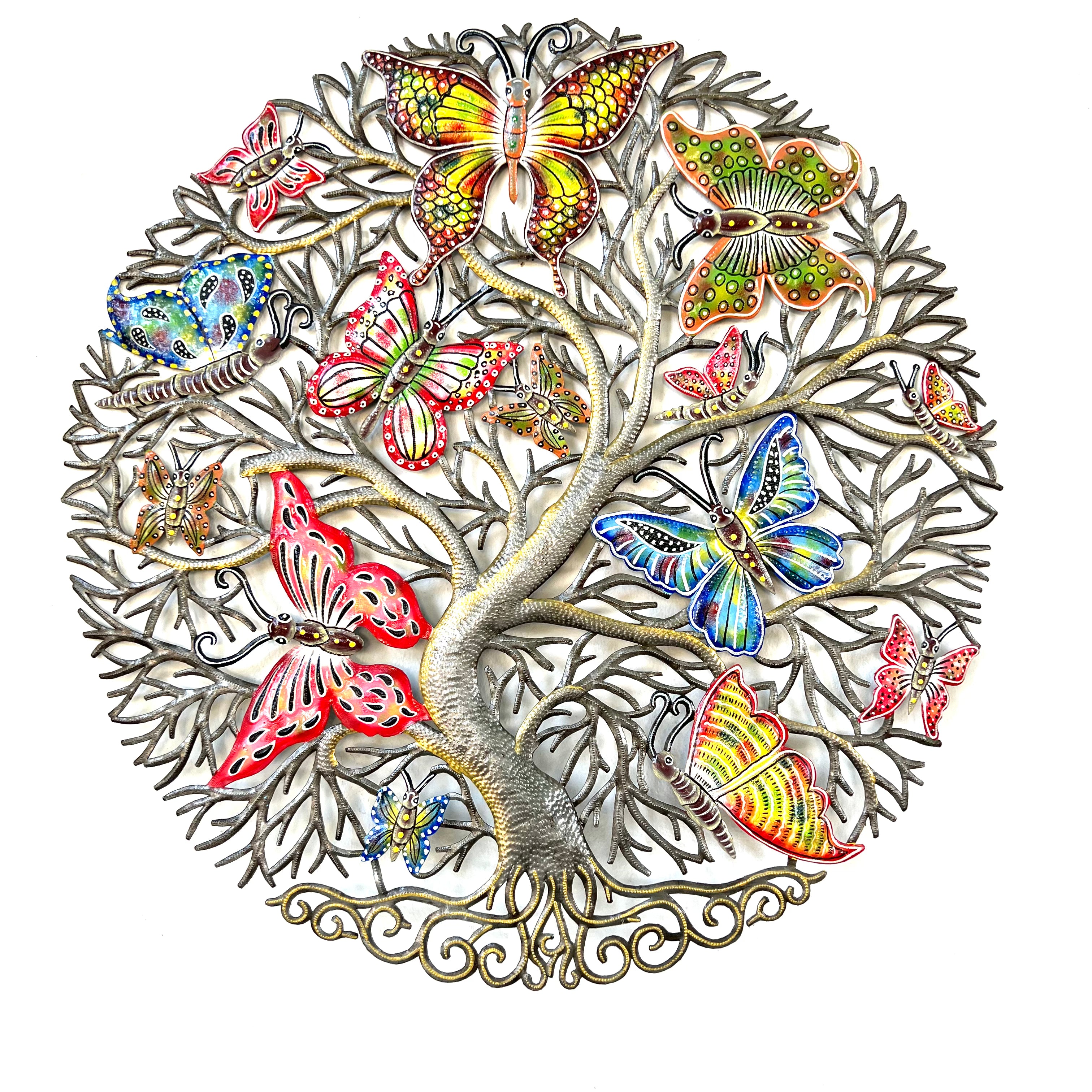 Jumbo Jude Butterfly Round