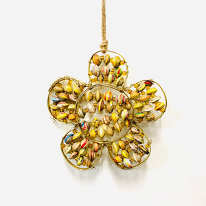 Paper Wire Flower Ornament