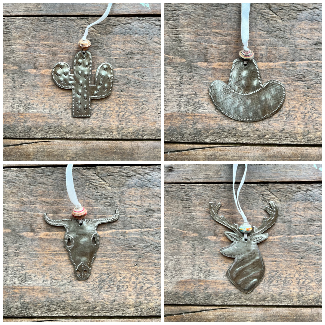 Wild West Ornament Set