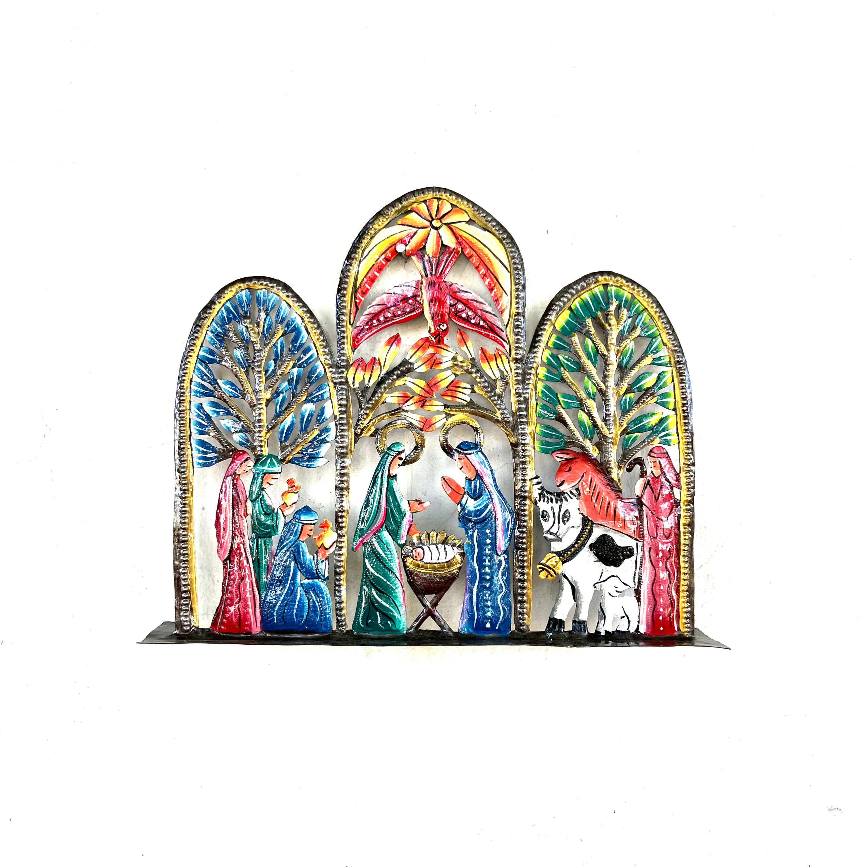 Romario Painted Nativity