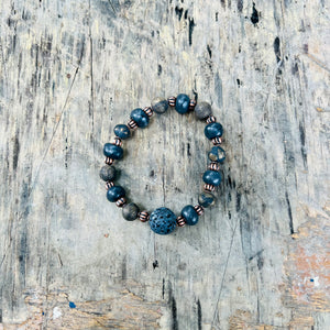 Lava Stone Aromatherapy Bracelet