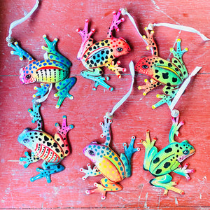 Frog Ornaments (Set of 6)