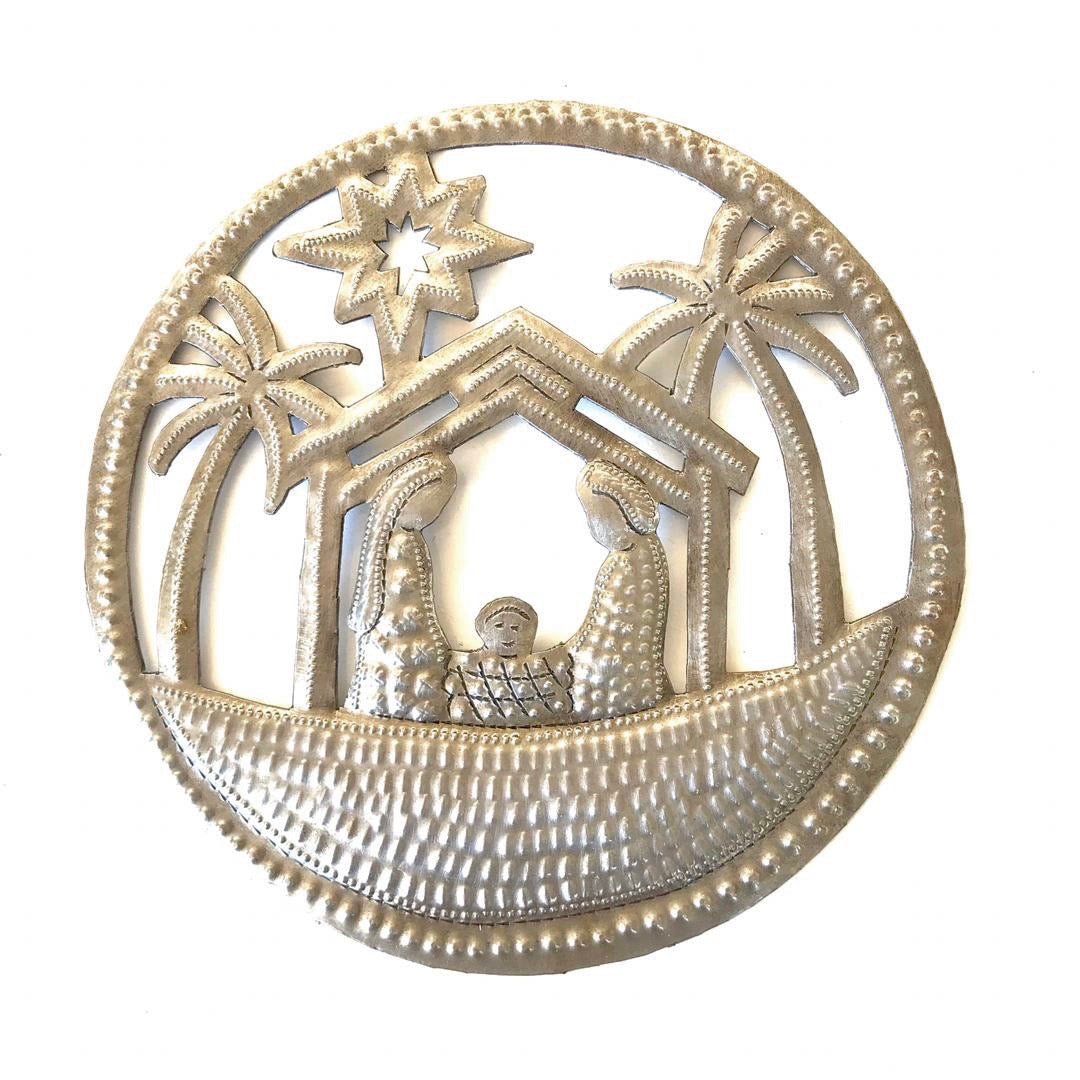 Small Round Nativity