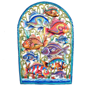 Jumbo Window Fish- Painted