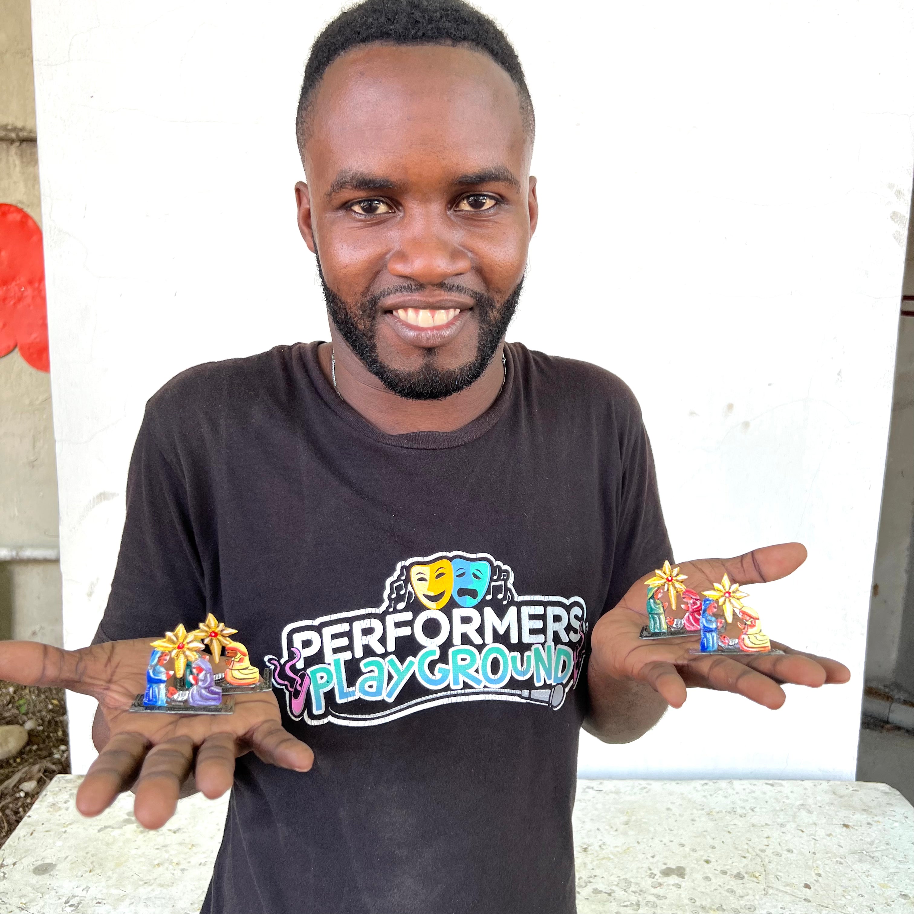 World’s Smallest Nativity- Painted