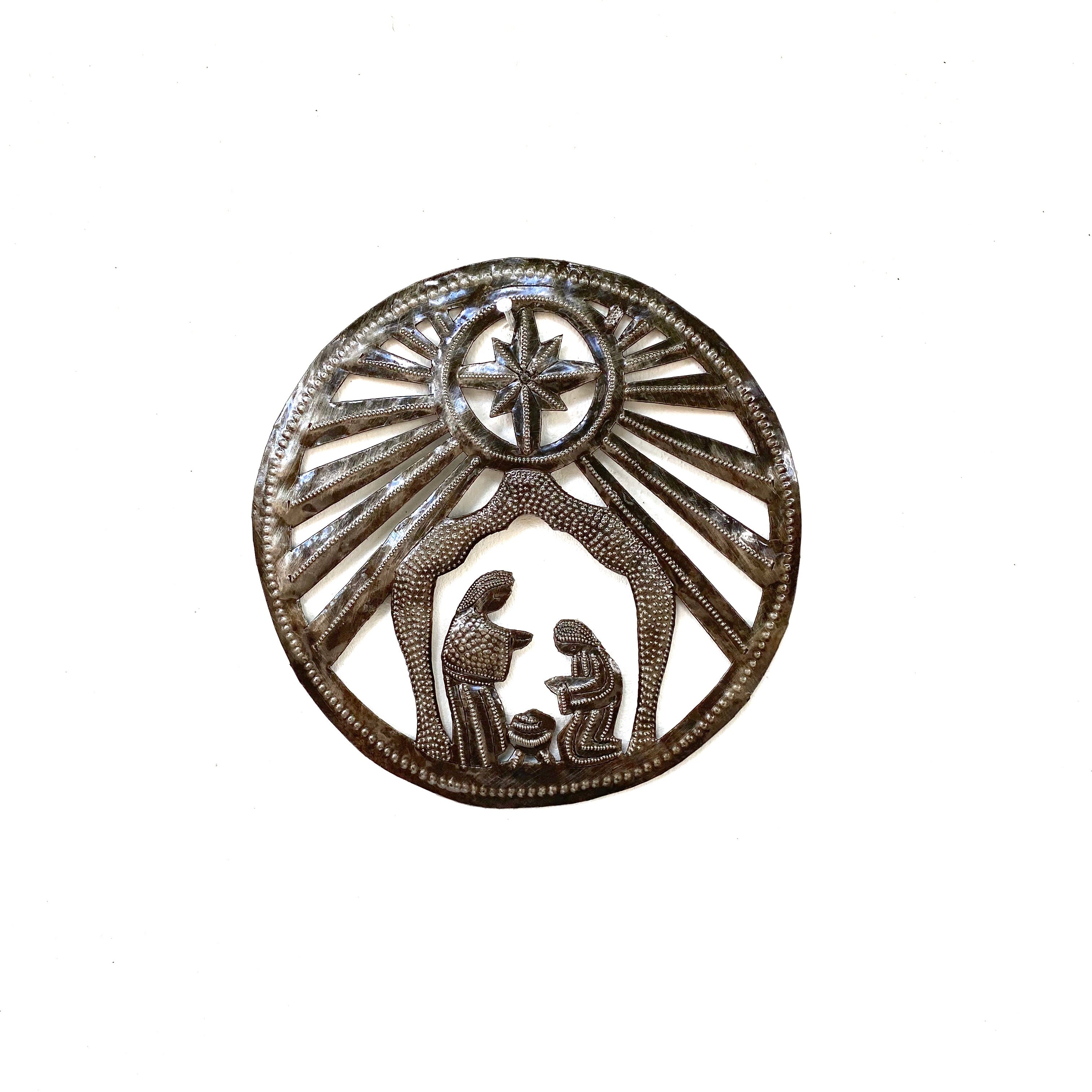 Round Nativity with Starlight