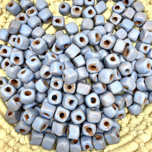 Square Periwinkle Beads