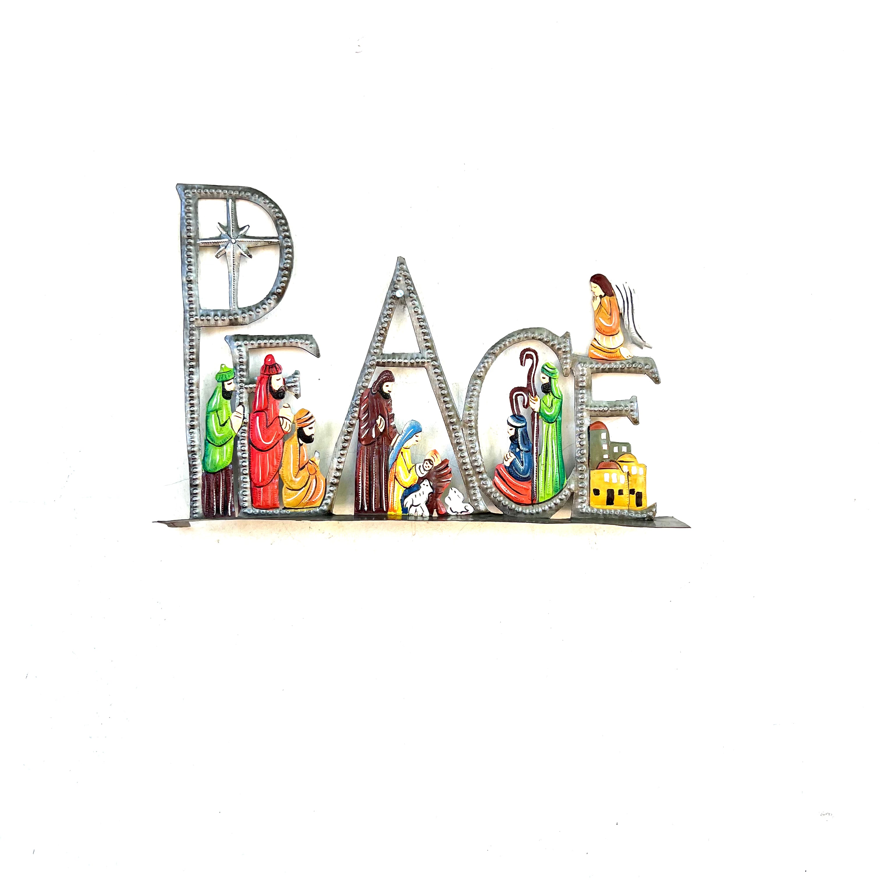 Shelove Standing Peace Nativity