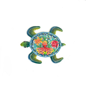 Kerby Small Painted Turtle with Octopus